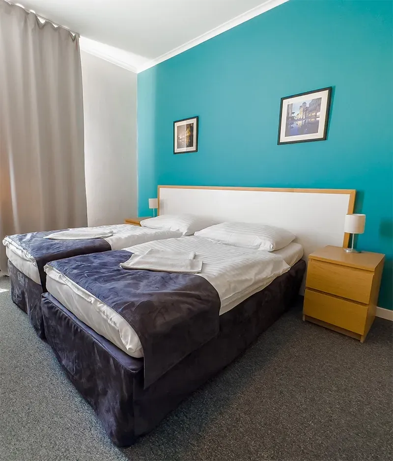 Apartmán Deluxe s obývacou časťou a spálňou, Hotel TeleDom Košice